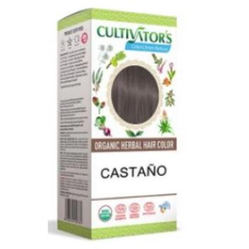 Castaño Tinte Organico Cultivators 100gr. Ecocert