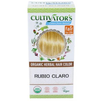 Rubio Claro Tinte Organico Cultivators 100gr. Ecocert