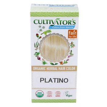 Platino Tinte Organico Cultivators 100gr. Ecocert