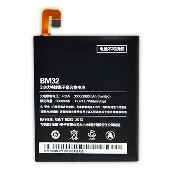 Bateria Compatible Xiaomi Bm32 - Xiaomi Mi4 / Mi 4 (3000mah ) / Capacidad Original / Repuesto Nuevo Calidad Maxima / Envio