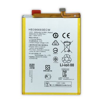 Bateria Compatible Huawei Mate 8 - Hb396693ecw (3900mah) / Capacidad Original / Repuesto Nuevo Calidad Maxima / Envio Rápido /