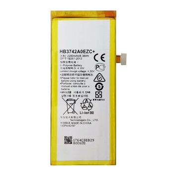 Bateria Compatible Huawei P8 Lite / P8 Lite Smart - Hb3742a0ezc+ (2200mah) / Capacidad Original / Repuesto Nuevo Calidad Maxima