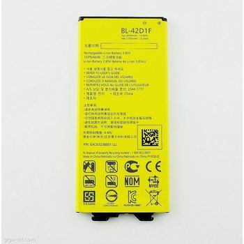 Bateria Compatible Lg Bl-42d1f - G5 / G5 Se | Bl-42d1f | H840 / H850 / H860 / H860n (2800mah) / Capacidad Original / Repuesto