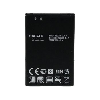 Bateria Compatible Lg Bl-44jr - Lg P940 Prada 3.0 / Lg L40 (d160) / Lg L35 (d150) / Optimus Ex (1500mah) / Capacidad Original /