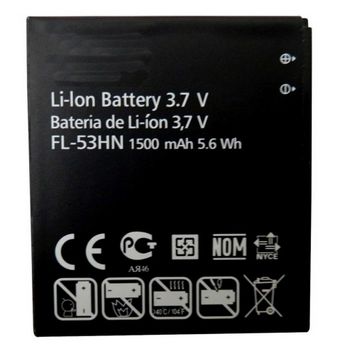 Bateria Compatible Lg Fl-53hn - Lg Optimus Speed 2x / P990 / P920 Optimus 3d / G2x / P999 (1500mah) / Capacidad Original /