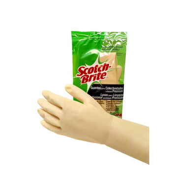 Pack De 10 Guante Latex 3m Scotch Brite Premium