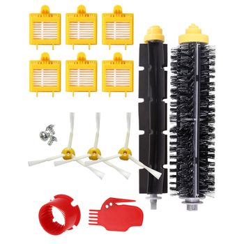 Pack Recambios Conga Serie 1290 Y 1390: 1 Cepillo Central, 3 Filtros, 4  Cepillos Laterales con Ofertas en Carrefour