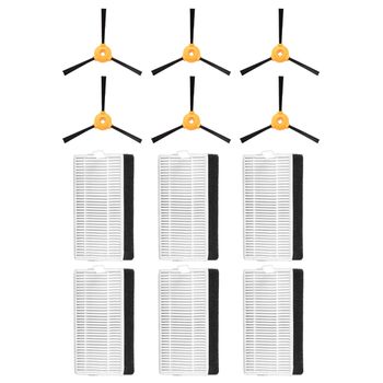 Pack B: Recambios Conga Excellence 990 - 6 Filtros Y 6 Cepillos