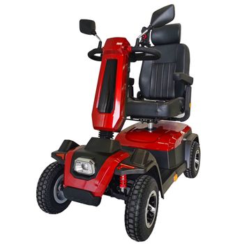 Scooter Eléctrico De Movilidad Reducida Modelo Tajo Sport Alta Gama Rojo