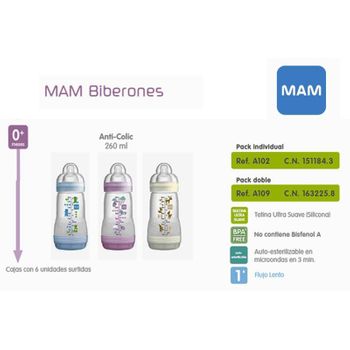 Biberon Anti-colic 260 Ml.