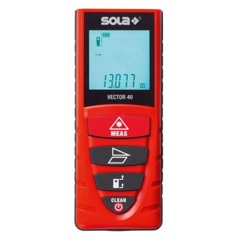 Sola Vector40 - Medidor Láser Con Alcance Hasta 40 M.