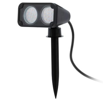 Foco Led Al Aire Libre Nema 1 6 W Negro 93385 Eglo