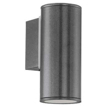 Lámpara De Pared Led Exterior Riga Antracita 94102 Eglo