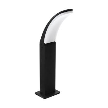 Lámpara Led De Suelo Para Jardín Fiumicino Negro 11w 45 Cm Eglo