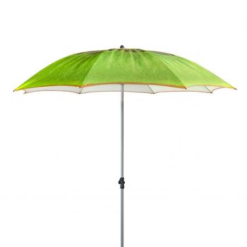 Parasol De Jardín O Playa Fruit Kiwi 200 X 180 Cm Con Protección Solar Spf 50+