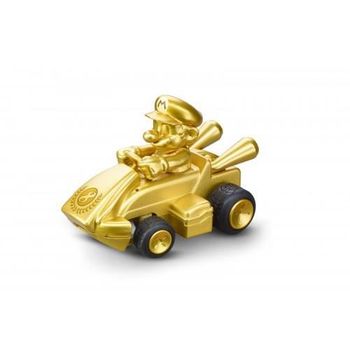 Nintendo Rc Mini Coche De Colección, Mario - Oro