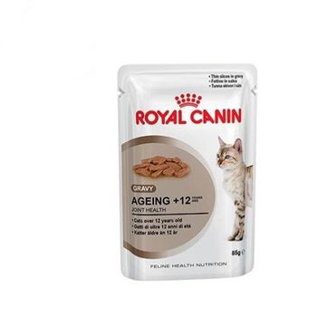 Royal Canin Ageing 12+ 85g (salsa) Para Gatos A Partir De 12 Años De Edad - 12 Sobres 85g