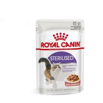 Royal Canin Sterilised 85g (salsa) Para Gatos Adultos Esterilizados - 12 Sobres 85g