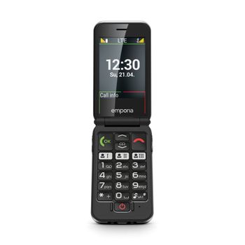 Emporia Joy_lte 7,11 Cm (2.8') 115 G Negro Teléfono Para Personas Mayores