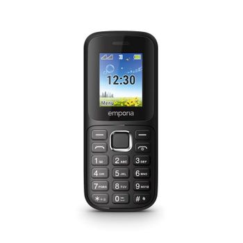Emporia Fn313_001 Teléfono Móvil 4,5 Cm (1.77') 64 G Negro Teléfono Para Personas Mayores