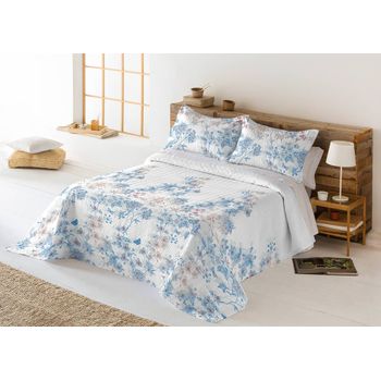 Colcha Bouti Estampada + Fundas Cojines Lena Cama De 90cm 180x260cm con  Ofertas en Carrefour