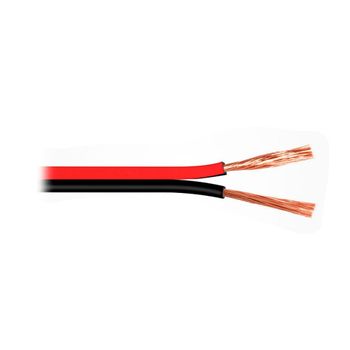 Cable Paralelo Bicolor Audio Rojo/negro 0.75 Rojo/negro 0.75