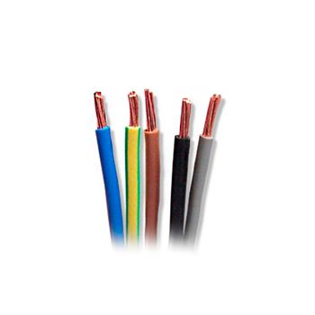 Cable Flexible De 1.5mm2 Libre De Halógenos H07z1-k 100mts. Amarillo-verde  Amarillo-verde