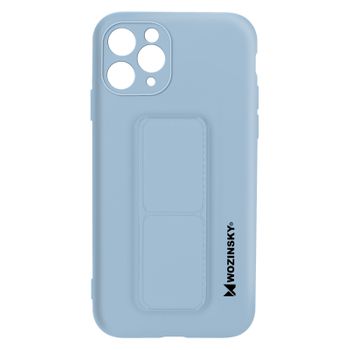 Funda Iphone 11 Pro Silicona Soporte Magnético Plegable Wozinsky Azul