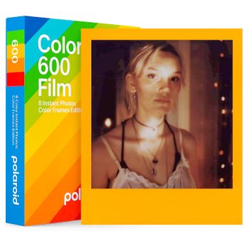 Polaroid Color Film 600 Película Fotográfica Instantánea Marco Color Edition