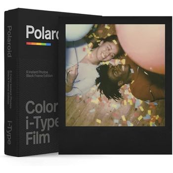 Pelicula Polaroid Color Film For I-type Black Frame Edition