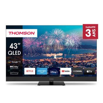 Thomson 43qg6c14 Tv 109,2 Cm (43') 4k Ultra Hd Smart Tv Wi-fi Nero