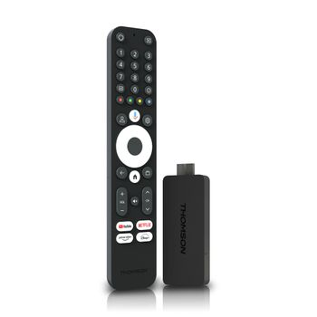 Thomson Streaming Stick 4k Uhd 145g | Google Tv™ (android™ 12) | Dolby Atmos, Dolby Digital + | Bluetooth | Wi-fi