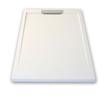 Plato De Ducha Resina Lux Blanco  70x130cm