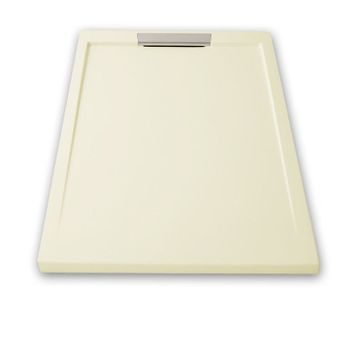 Plato De Ducha Resina Lux Crema  70x100cm