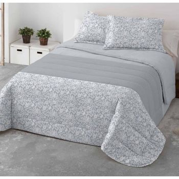 Miracle Edredón Comforter Reverso Sherpa Numea 91 Gris De Cama 180 Cm. (280x270 Cm)