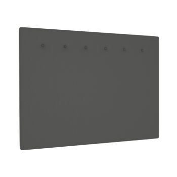 La Web Del Colchon -cabecero Tapizado Macedonia Para Cama De 90 (100 X 120 Cms) Gris Ceniza