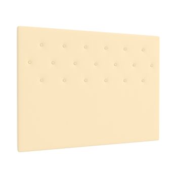 La Web Del Colchon -cabecero Tapizado Melania Para Cama De 90 (100 X 120 Cms) Beige