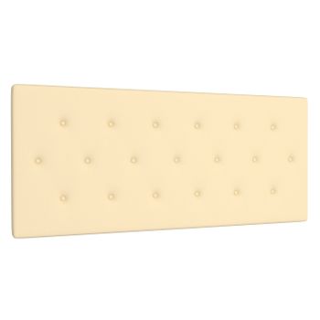 La Web Del Colchon -cabecero Tapizado Melania Para Cama De 105 (115 X 70 Cms) Beige