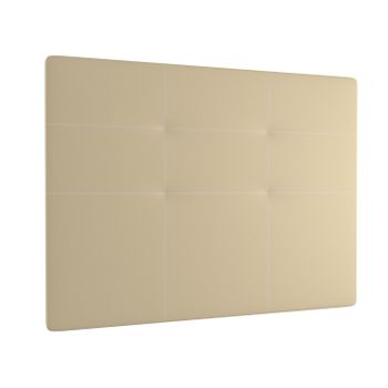 La Web Del Colchon -cabecero Tapizado Atenas Para Cama De 120 (130 X 120 Cms) Beige