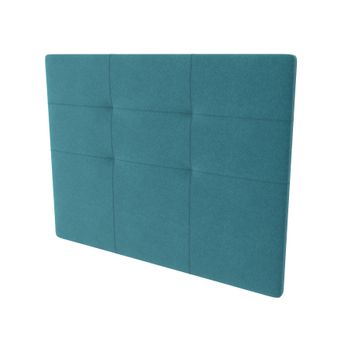 La Web Del Colchon -cabecero Tapizado Atenas Para Cama De 80 (90 X 120 Cms) Turquesa Textil Suave