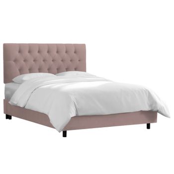 La Web Del Colchon -cabecero Tapizado Naxos Para Cama De 150 (160 X 70 Cms) Rosa Palo Textil Suave