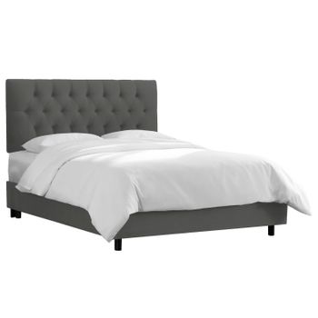 La Web Del Colchon -cabecero Tapizado Naxos Para Cama De 80 (90 X 70 Cms) Gris Ceniza