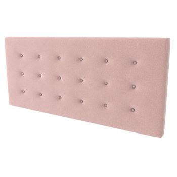 La Web Del Colchon -cabecero Tapizado Miconos Para Cama De 150 (160 X 70 Cms) Rosa Palo Textil Suave