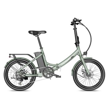 Bicicleta Eléctrica Fafrees F20 Light 16.75ah - Motor 250w Batería 36v16.75ah Autonomía 130km - Verde Oscuro