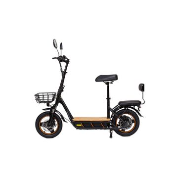 Patinete Eléctrico Kukirin C1 Pro 26ah - Motor 500w Batería 48v 26ah Autonomía 100km Frenos De Disco - Negro