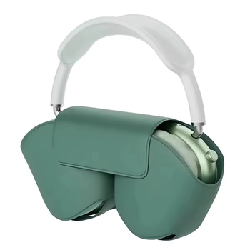 Cascos Inalámbricos Con Funda Protectora De Viaje Diadema, Auriculares Inalámbricos (verde)