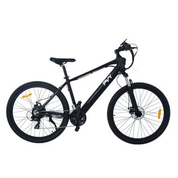 Bicicleta Eléctrica Pvy H500 Pro - Motor 250w Batería 36v10ah Autonomía 90km Freno De Disco Mecánico - Negro