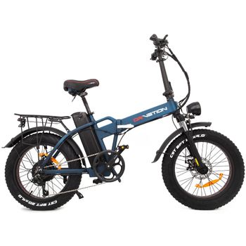 Bicicleta Eléctrica Drvetion At20 - Motor 750w Batería 48v10ah Autonomía 35-45km Frenos De Disco - Azul Mate