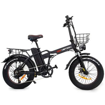 Bicicleta Eléctrica Drvetion At20 - Potencia 750w Batería 48v20ah Autonomía 60-90km Frenos De Disco - Negro Mate