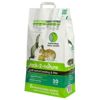 Fibrecycle Lecho De Papel Reciclado Back 2 Nature, 20 L